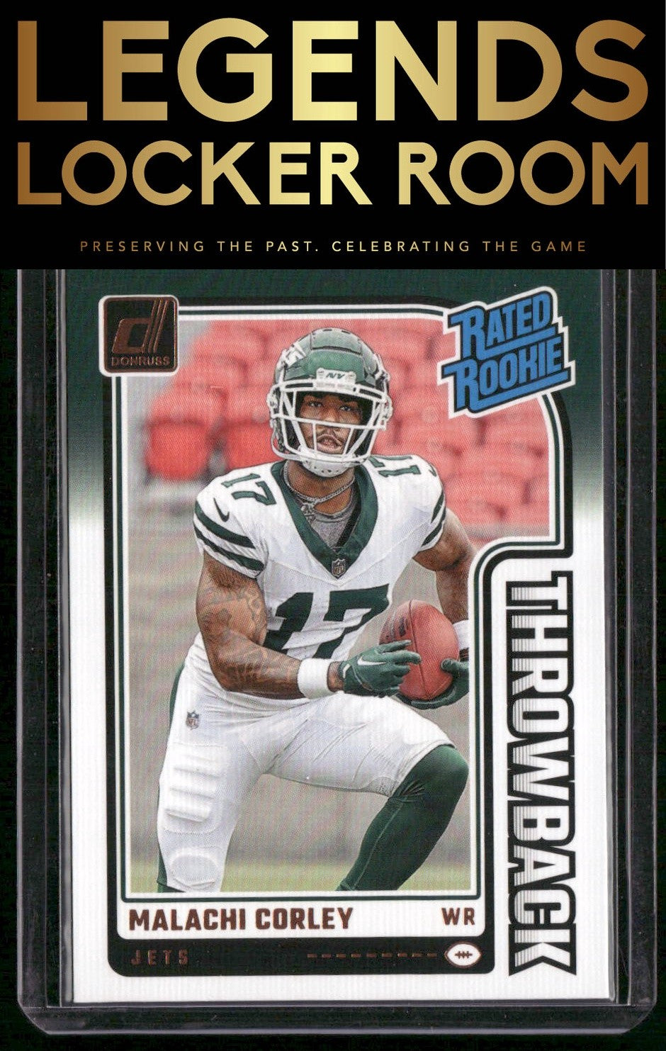 2024 Donruss #37 Malachi Corley Rated Rookies Throwback