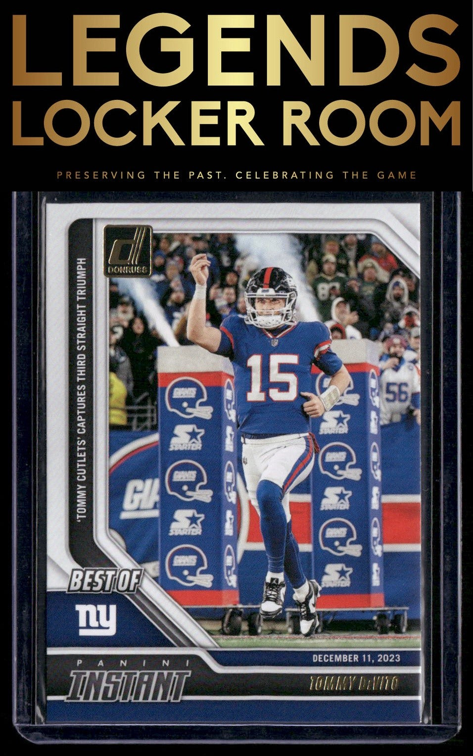 2023 Panini Instant NFL #85 Tommy DeVito