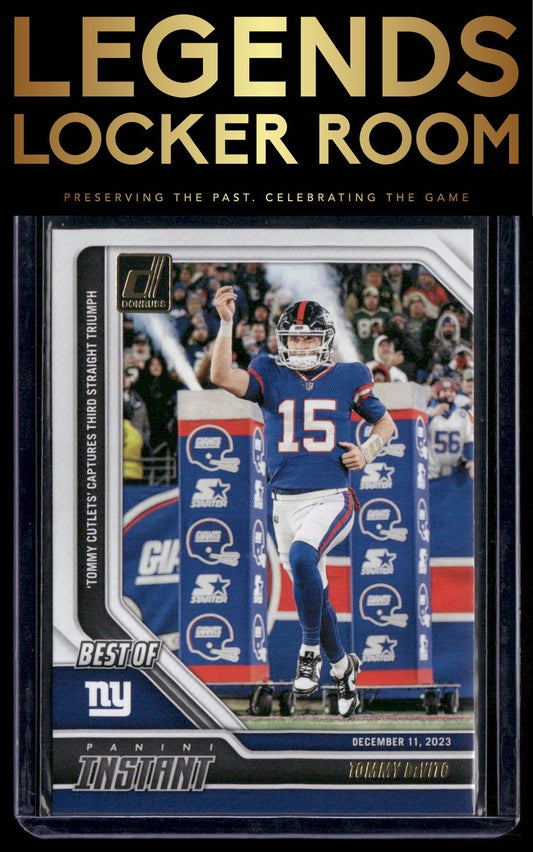 2023 Panini Instant NFL #85 Tommy DeVito