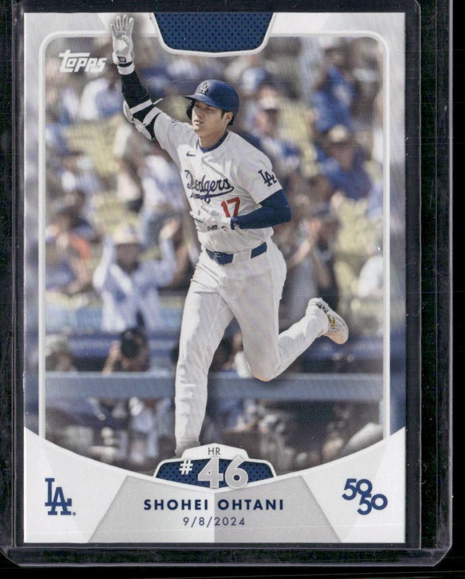 2024 Topps 50/50: Shohei Ohtani #46 Shohei Ohtani HR