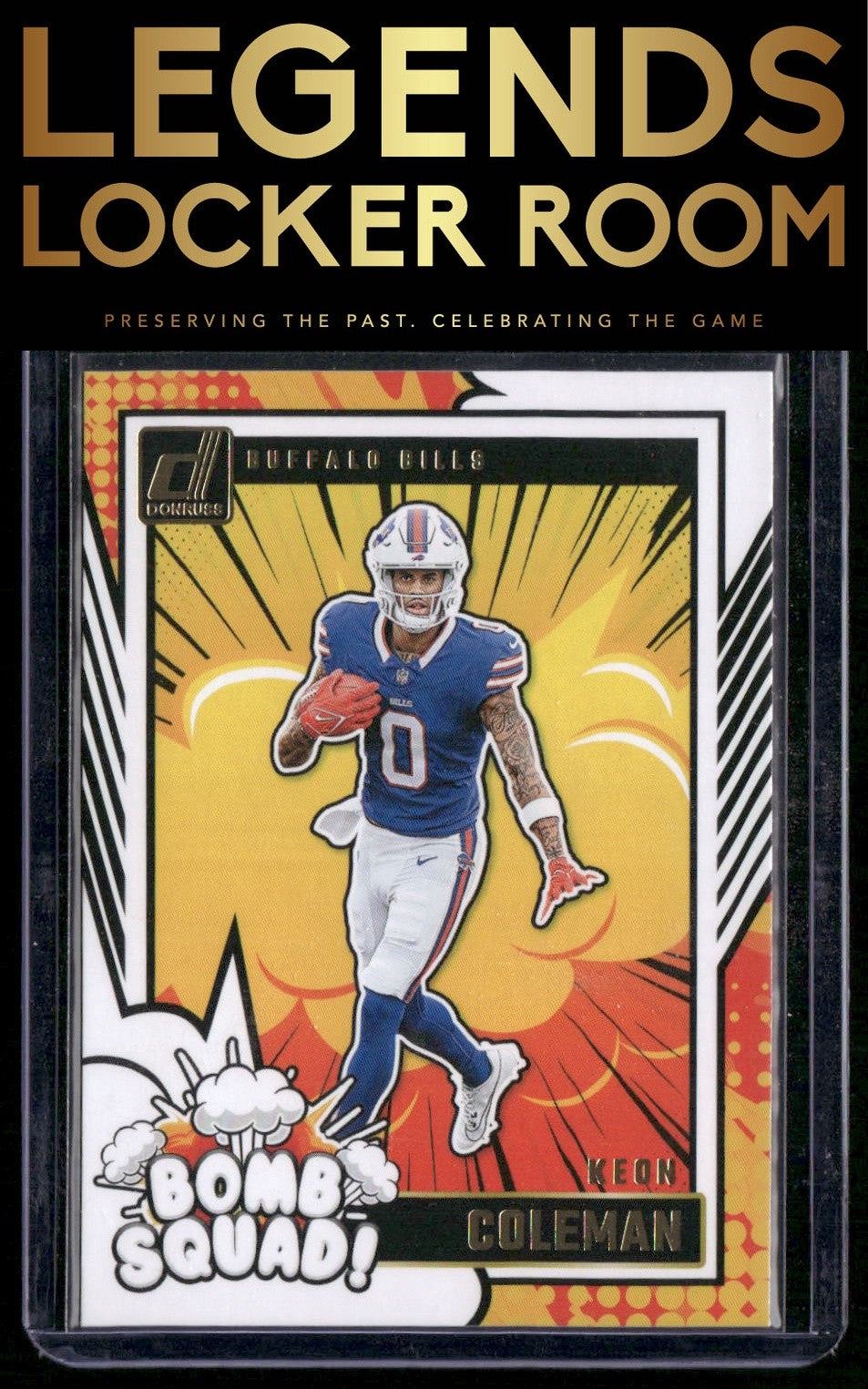 2024 Donruss #13 Keon Coleman Bomb Squad
