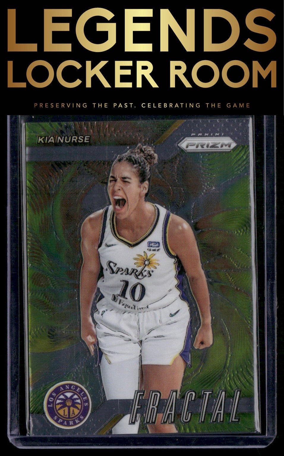 2024 Panini Prizm WNBA #10 Kia Nurse Fractal