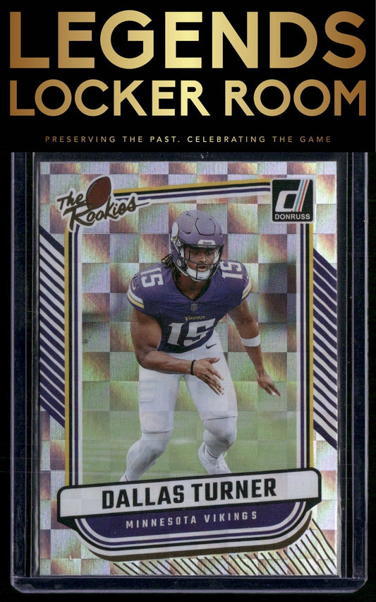 2024 Donruss #TR-9 Dallas Turner The Rookies