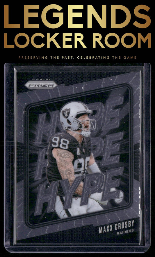 2024 Panini Prizm #9 Maxx Crosby Hype