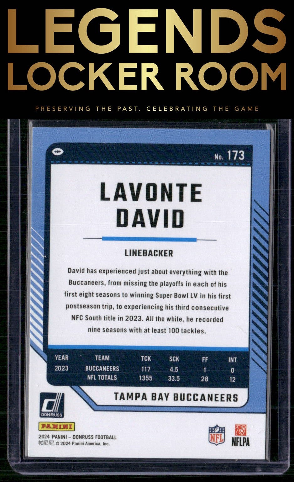 2024 Donruss #173 Lavonte David