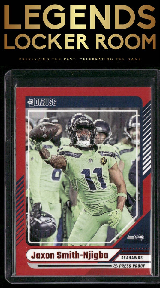 2024 Donruss #16 Jaxon Smith-Njigba Press Proof Red