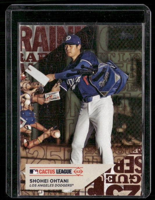 2025 Topps #TG-10 Shohei Ohtani Training Grounds