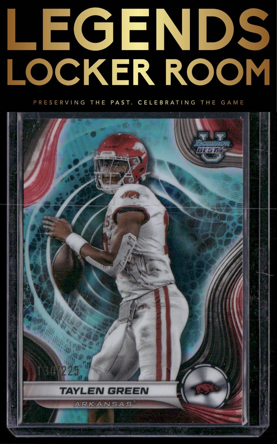 2024 Bowman University Best #83 Taylen Green Aqua Refractor #/225