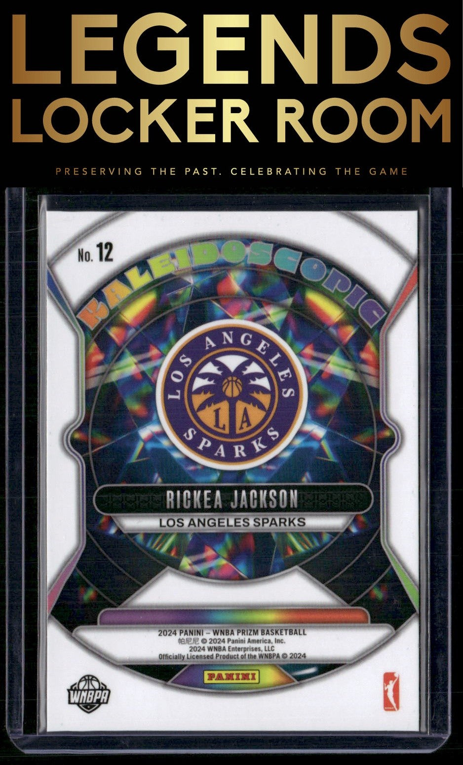 2024 Panini Prizm WNBA #12 Rickea Jackson Kaleidoscopic
