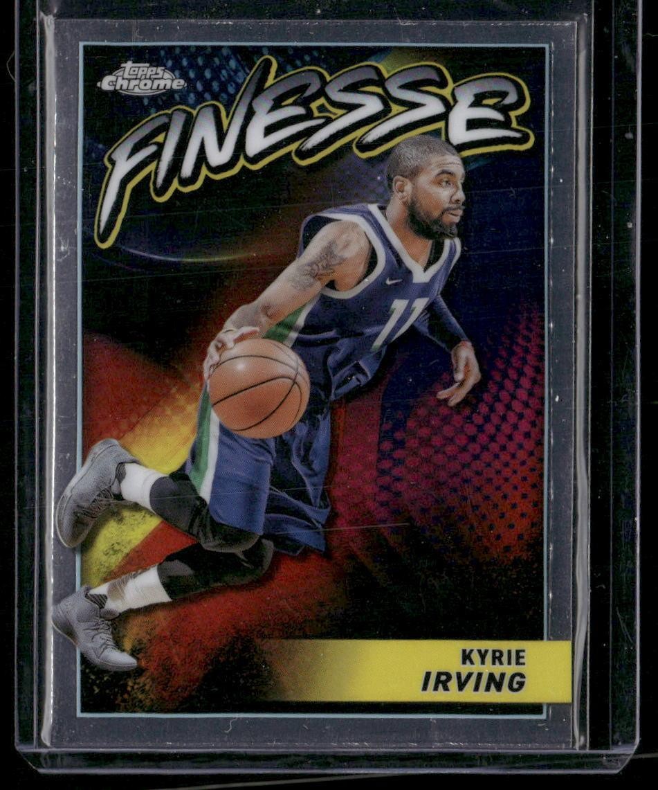 2023-24 Topps Chrome #F-25 Kyrie Irving Finesse