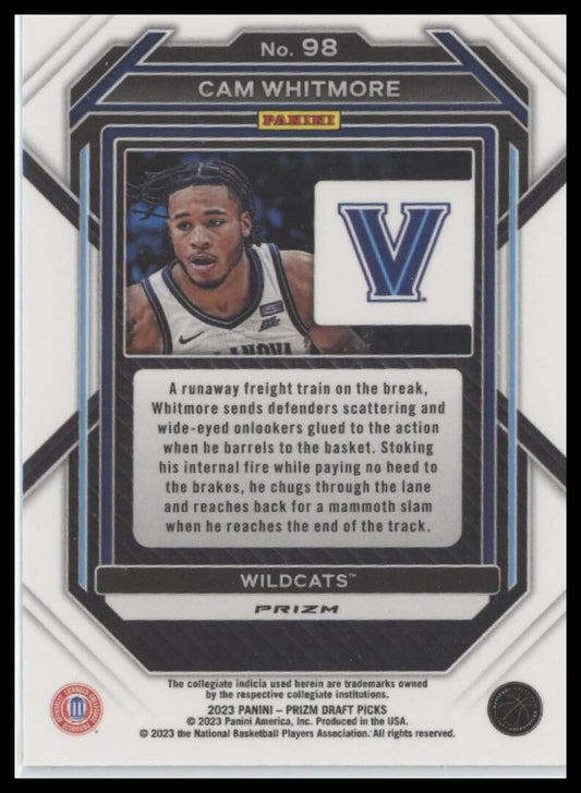 2023 Panini Prizm Draft Picks #98 Cam Whitmore Red #/299