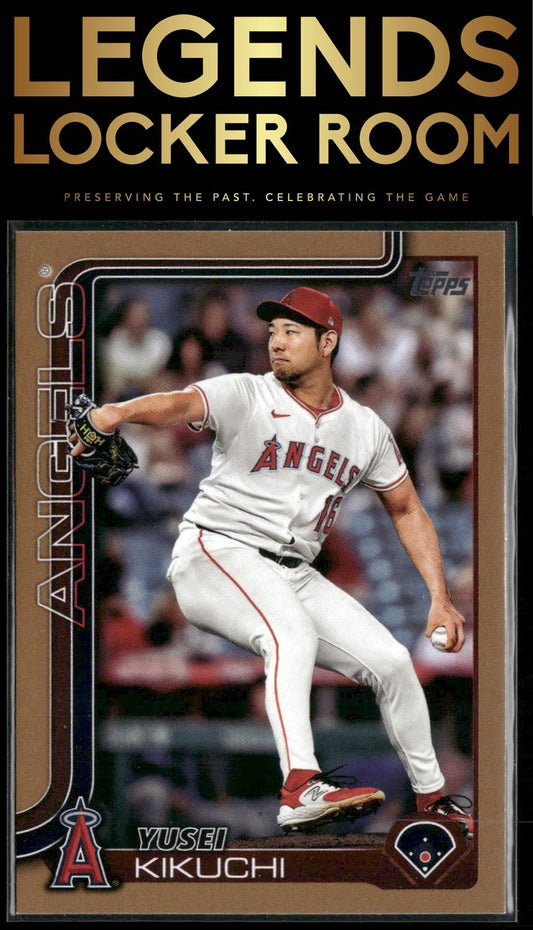 2025 Topps #592 Yusei Kikuchi Gold #/2025