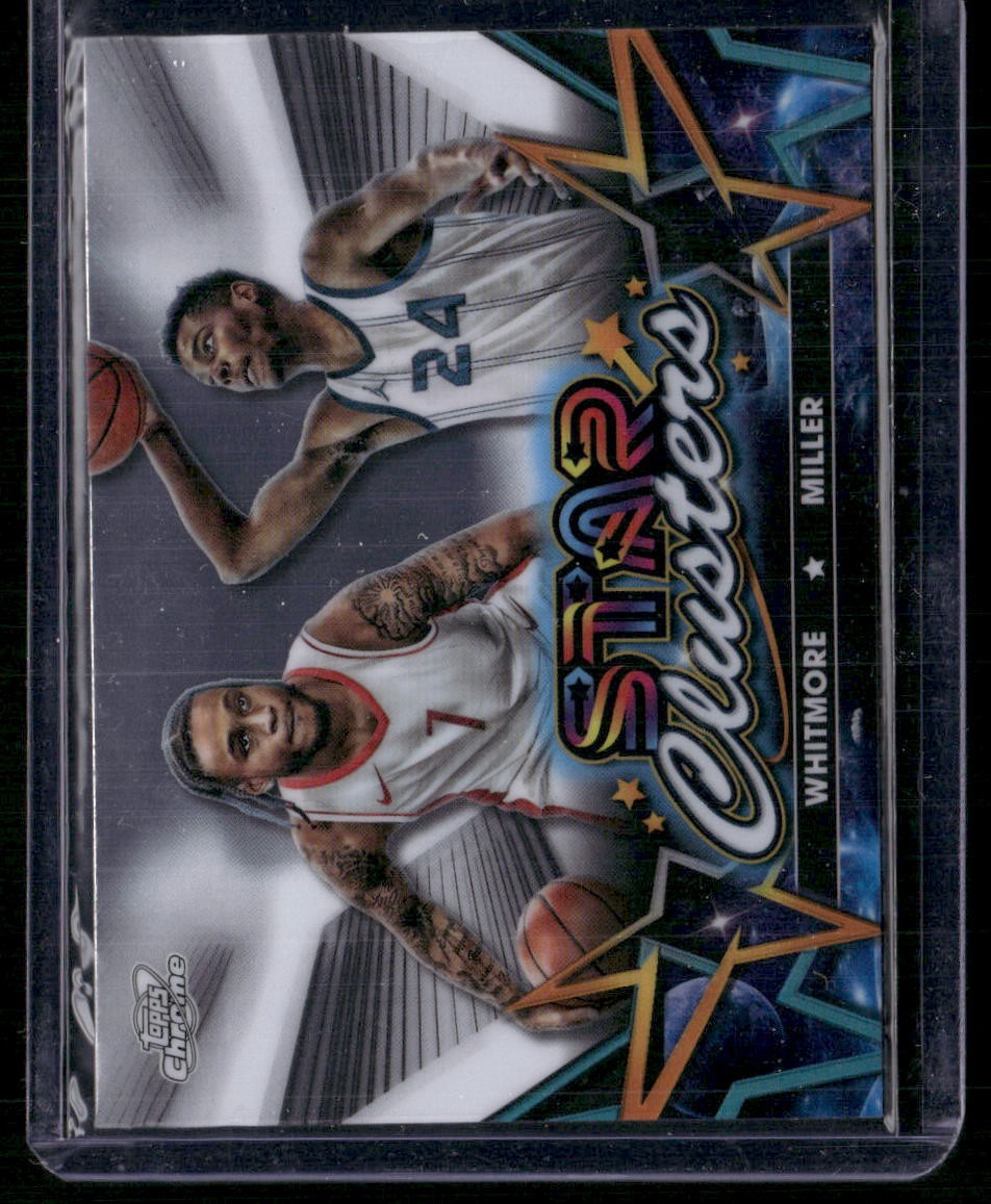 2023-24 Topps Chrome Cosmic #SC-13 Brandon Miller / Cam Whitmore Star Clusters