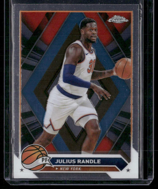 2023-24 Topps Chrome #129 Julius Randle