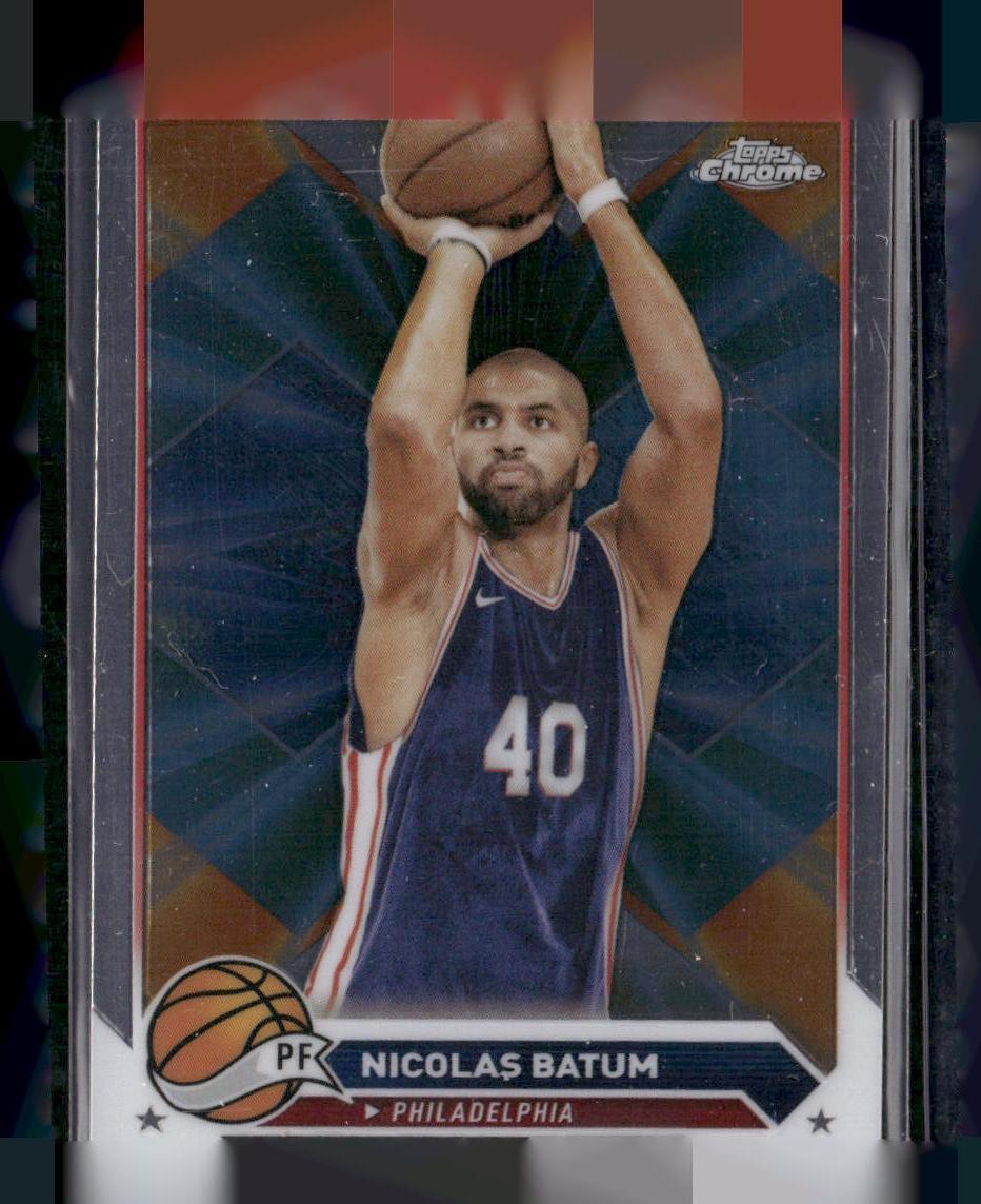 2023-24 Topps Chrome #113 Nicolas Batum