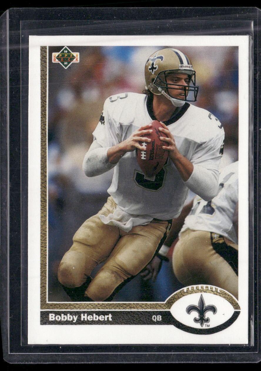 1991 Upper Deck #44b Bobby Hebert
