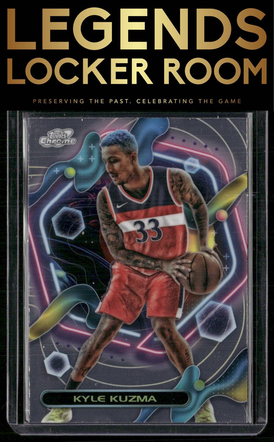 2023-24 Topps Chrome Cosmic #137 Kyle Kuzma