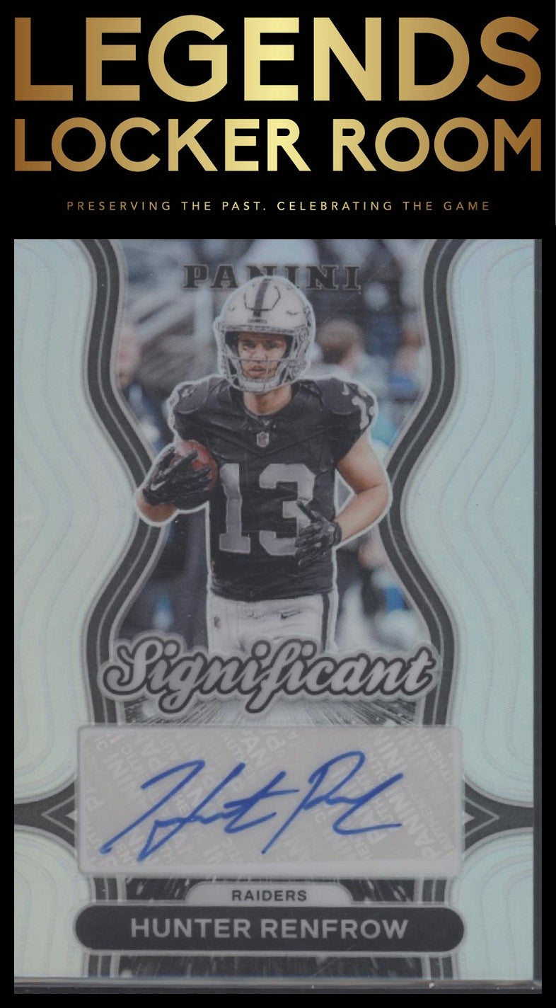 2024 Panini Prizm #SS-HRW Hunter Renfrow Significant Signatures