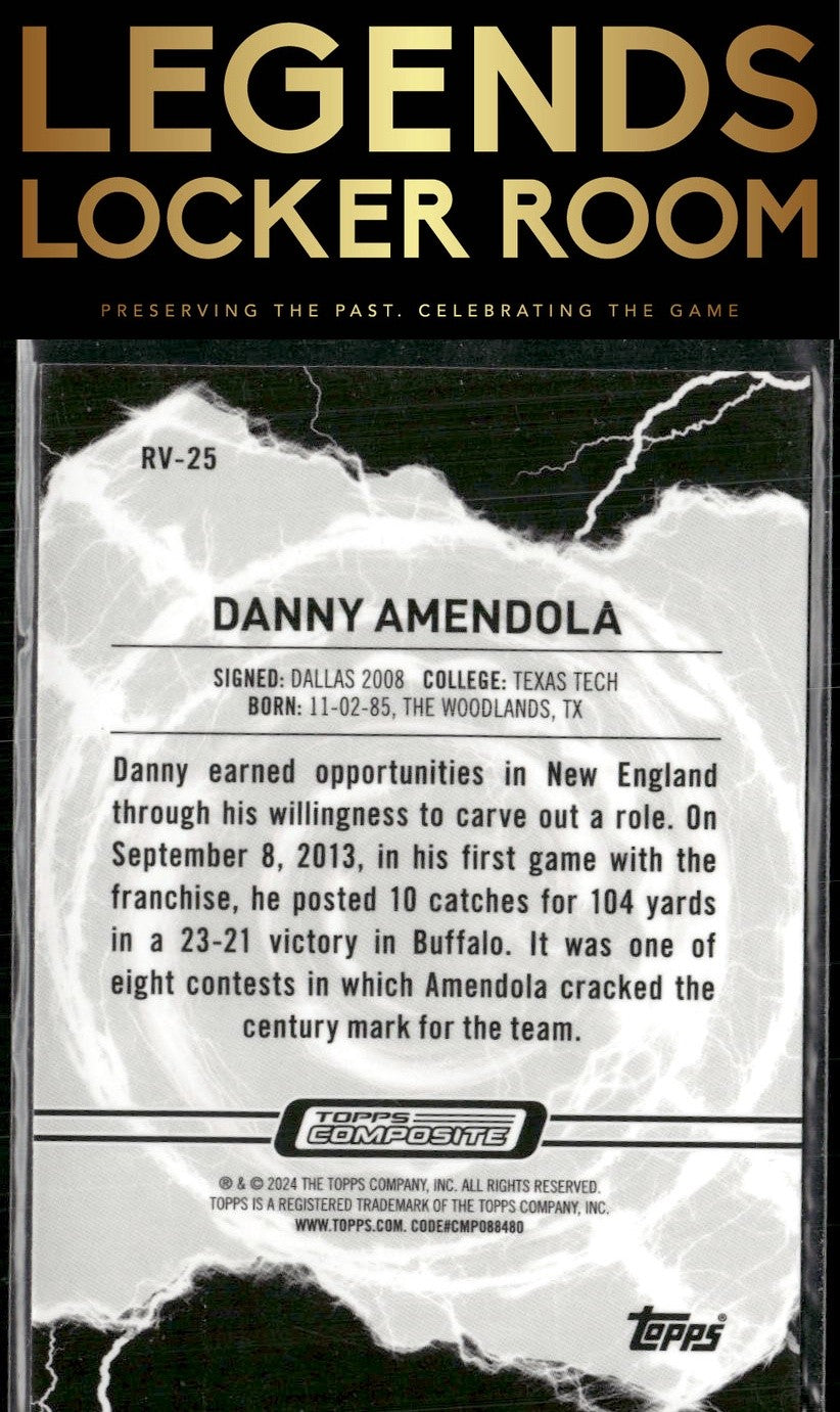 2023 Topps Composite #RV-25 Danny Amendola Resurgence Voltaic
