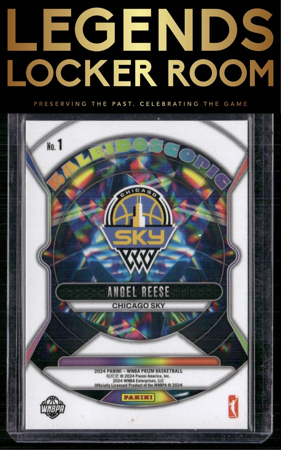 2024 Panini Prizm WNBA #1 Angel Reese Kaleidoscopic