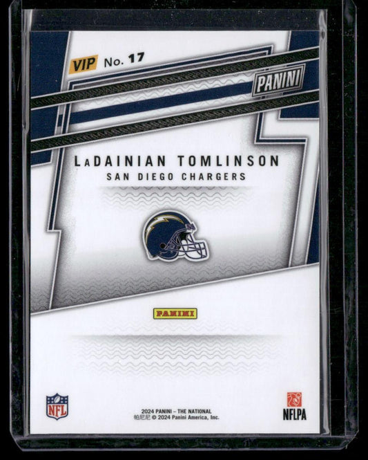 2024 Panini National Sports Convention VIP #17 LaDainian Tomlinson