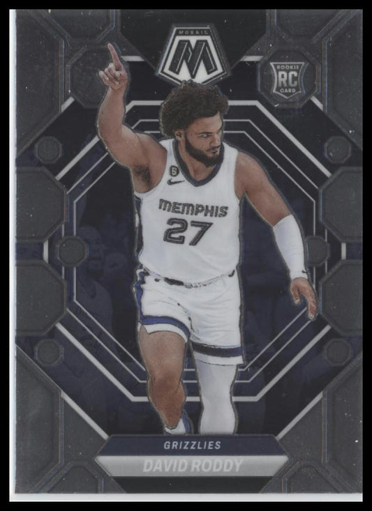2022-23 Panini Mosaic #223 David Roddy