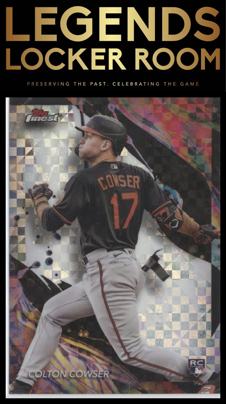 2024 Finest #111 Colton Cowser Checkerboard Refractor