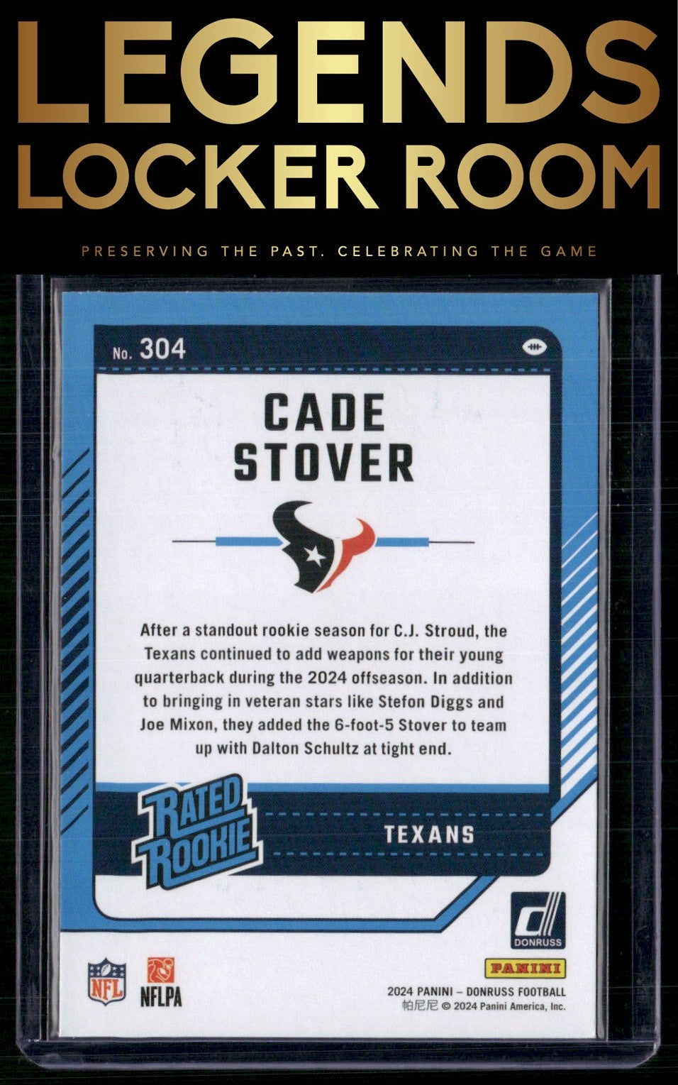 2024 Donruss #304 Cade Stover