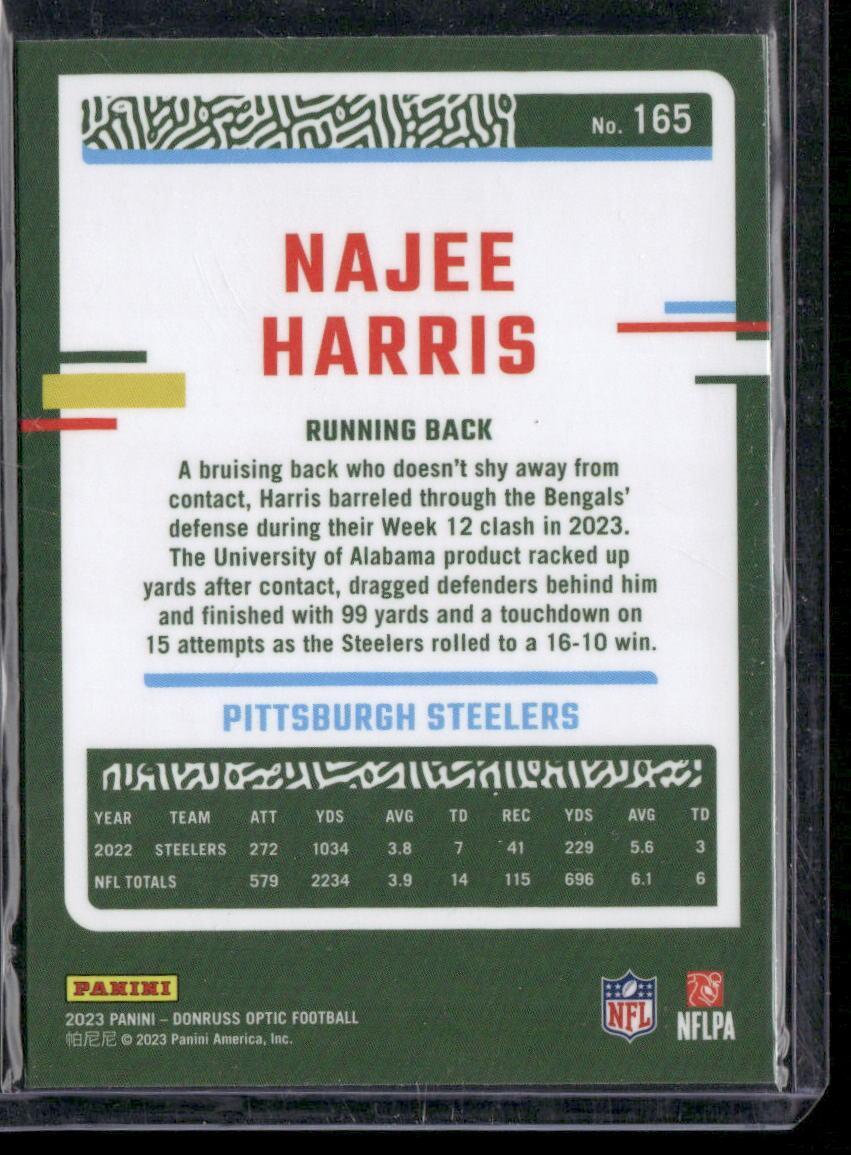2023 Donruss Optic #165 Najee Harris