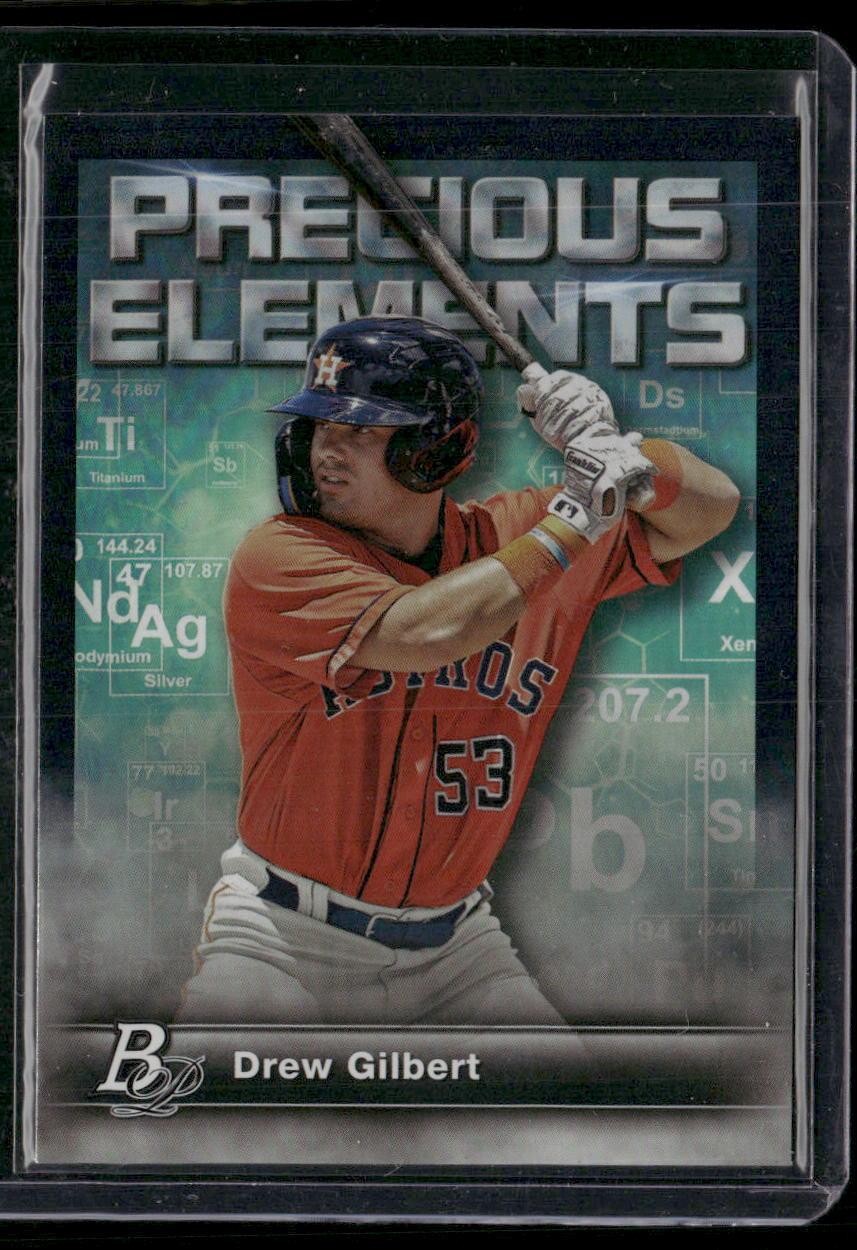 2023 Bowman Platinum #PE-22 Drew Gilbert Precious Elements