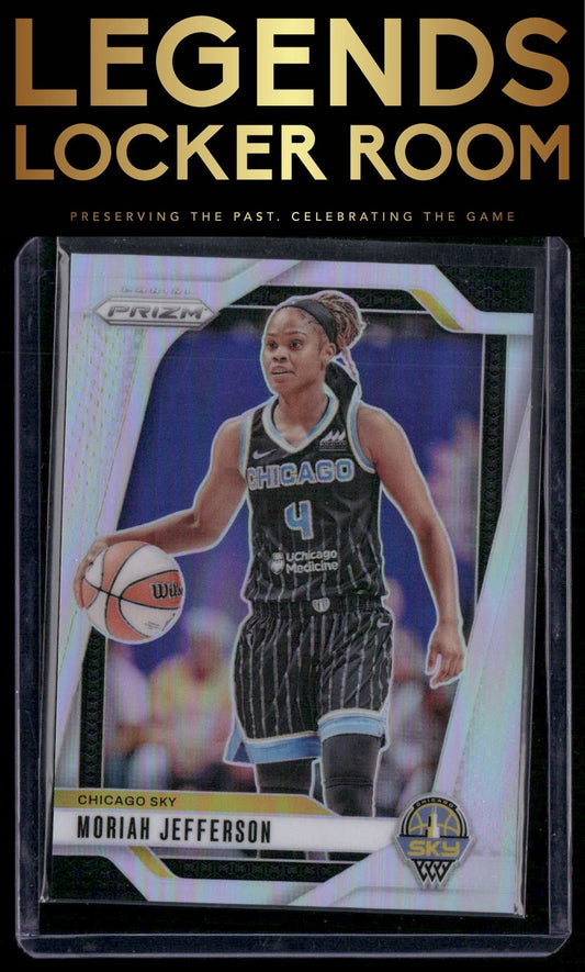 2024 Panini Prizm WNBA #131 Moriah Jefferson Silver Prizms