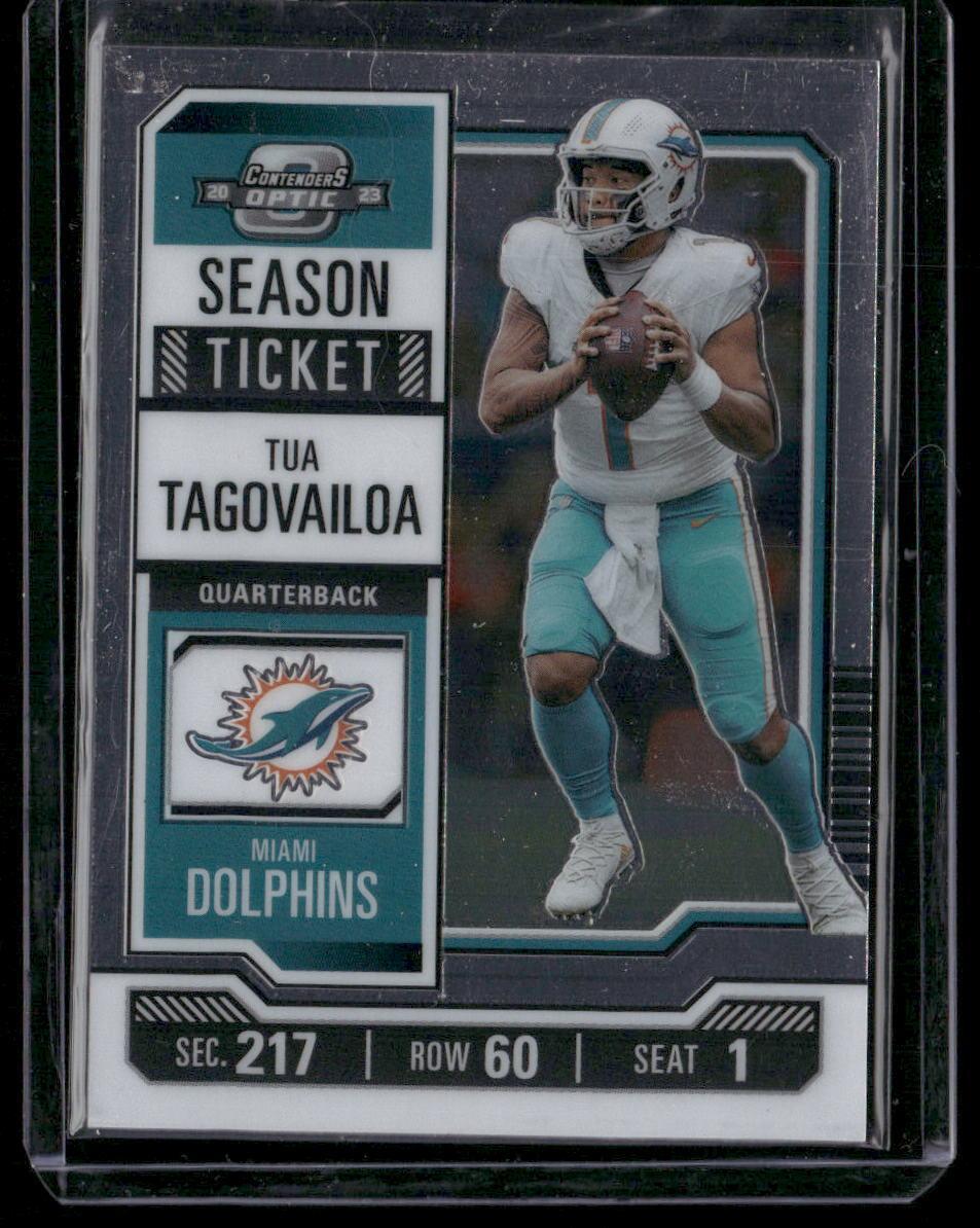 2023 Panini Contenders Optic #34 Tua Tagovailoa