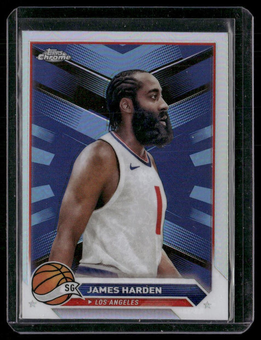 2023-24 Topps Chrome #31 James Harden Refractors