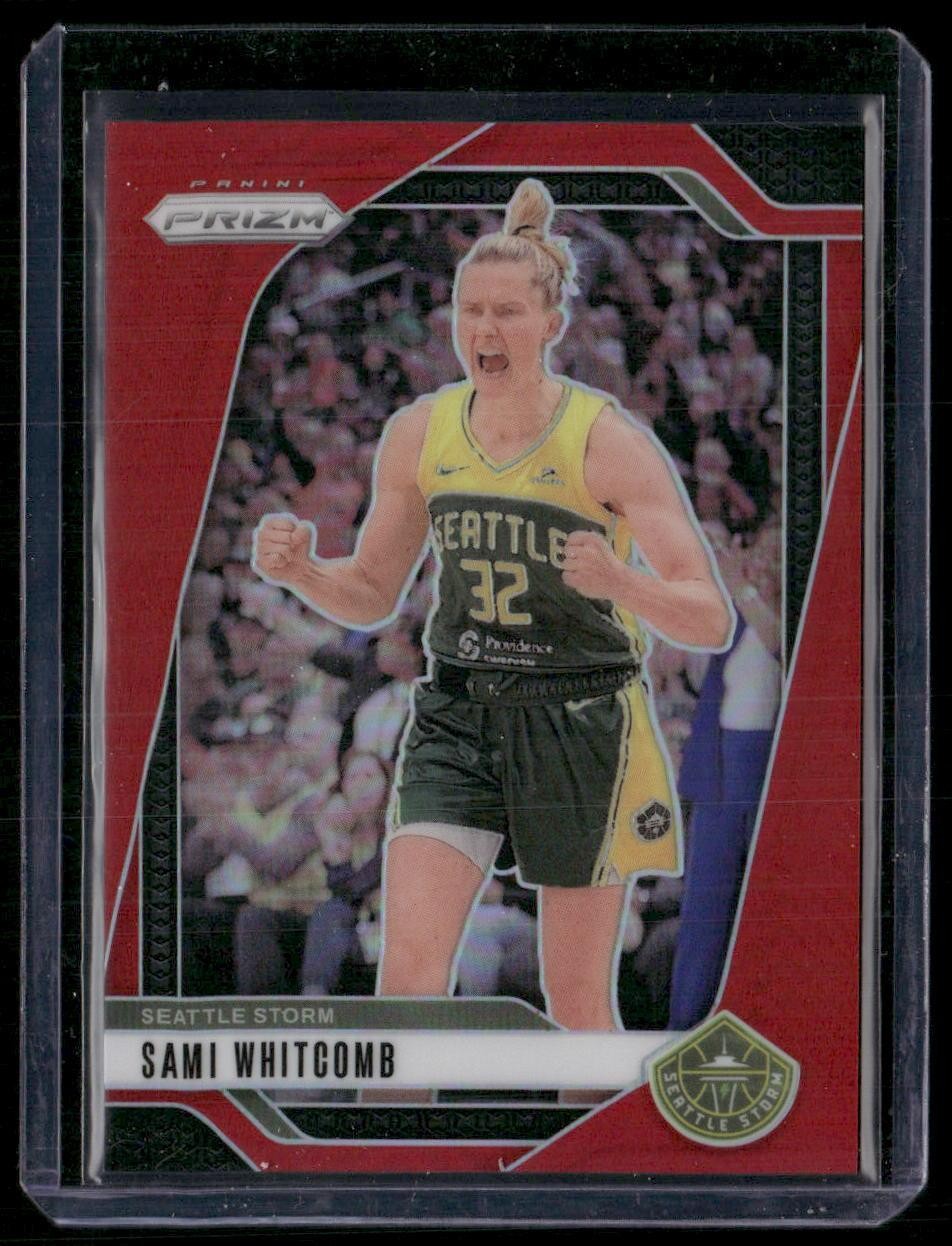 2024 Panini Prizm WNBA #88 Sami Whitcomb Red Prizms #/299