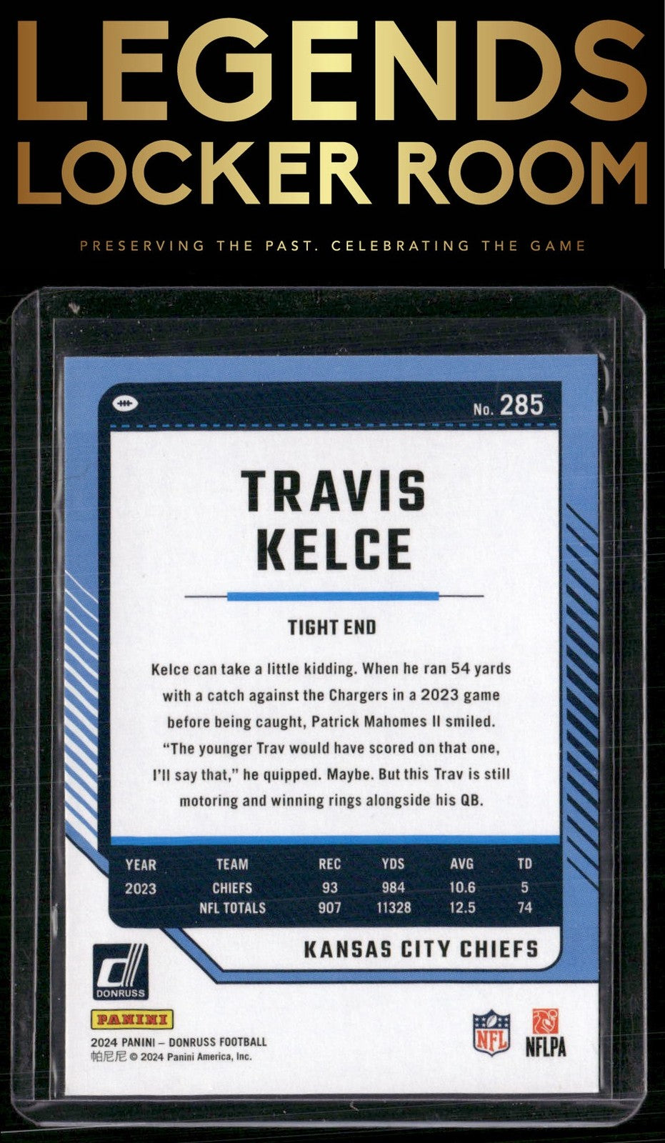 2024 Donruss #285 Travis Kelce