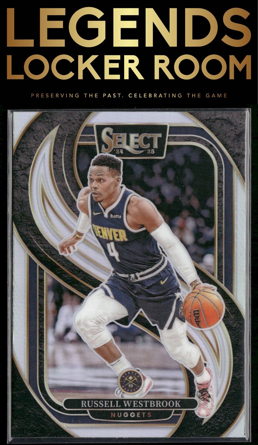 2024-25 Panini Select #104 Russell Westbrook Silver Prizm