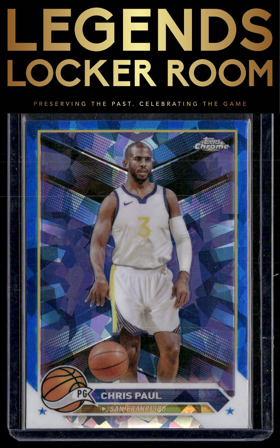2023-24 Topps Chrome Sapphire #187 Chris Paul