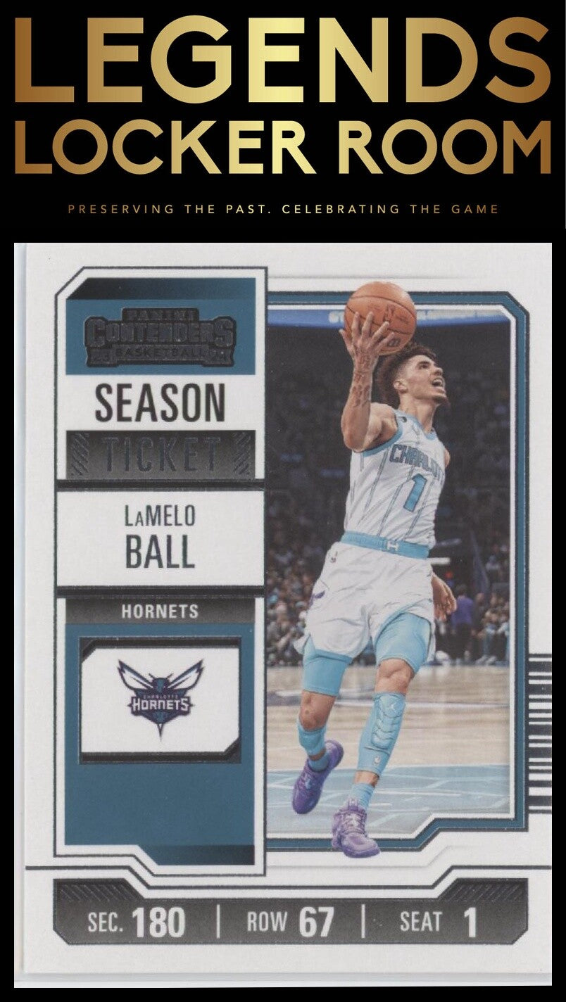 2023-24 Panini Contenders #26 LaMelo Ball Season Ticket Retail