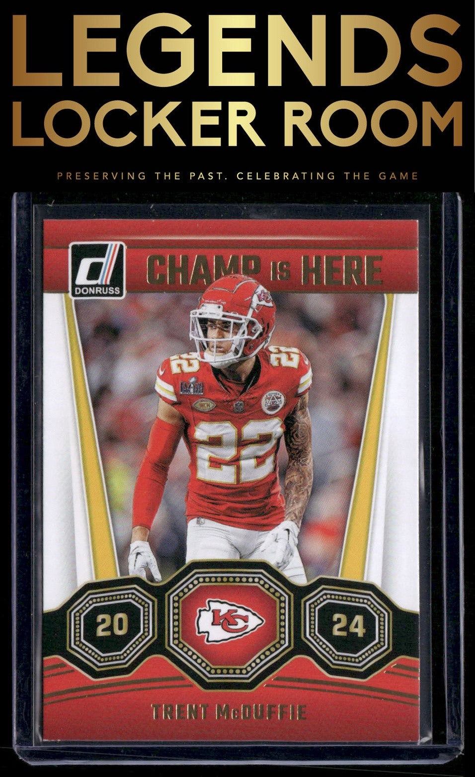 2024 Donruss #19 Trent McDuffie Champ is Here