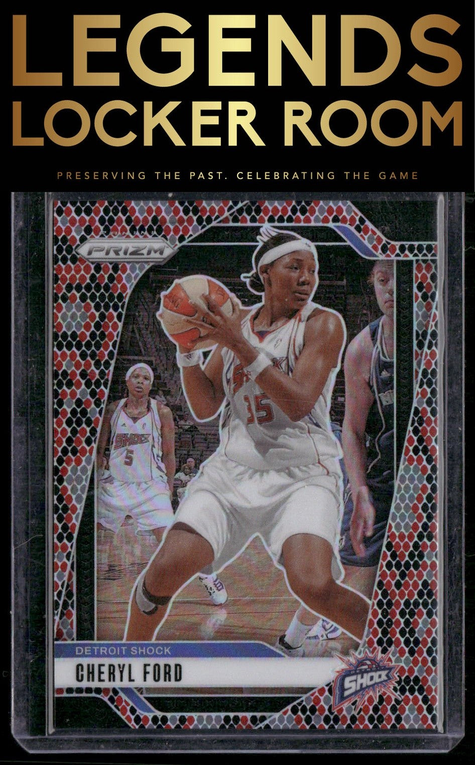 2024 Panini Prizm WNBA #59 Cheryl Ford Snakeskin Prizms