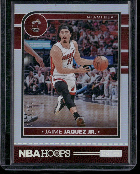 2024-25 Hoops #128 Jaime Jaquez Jr. Silver #/199
