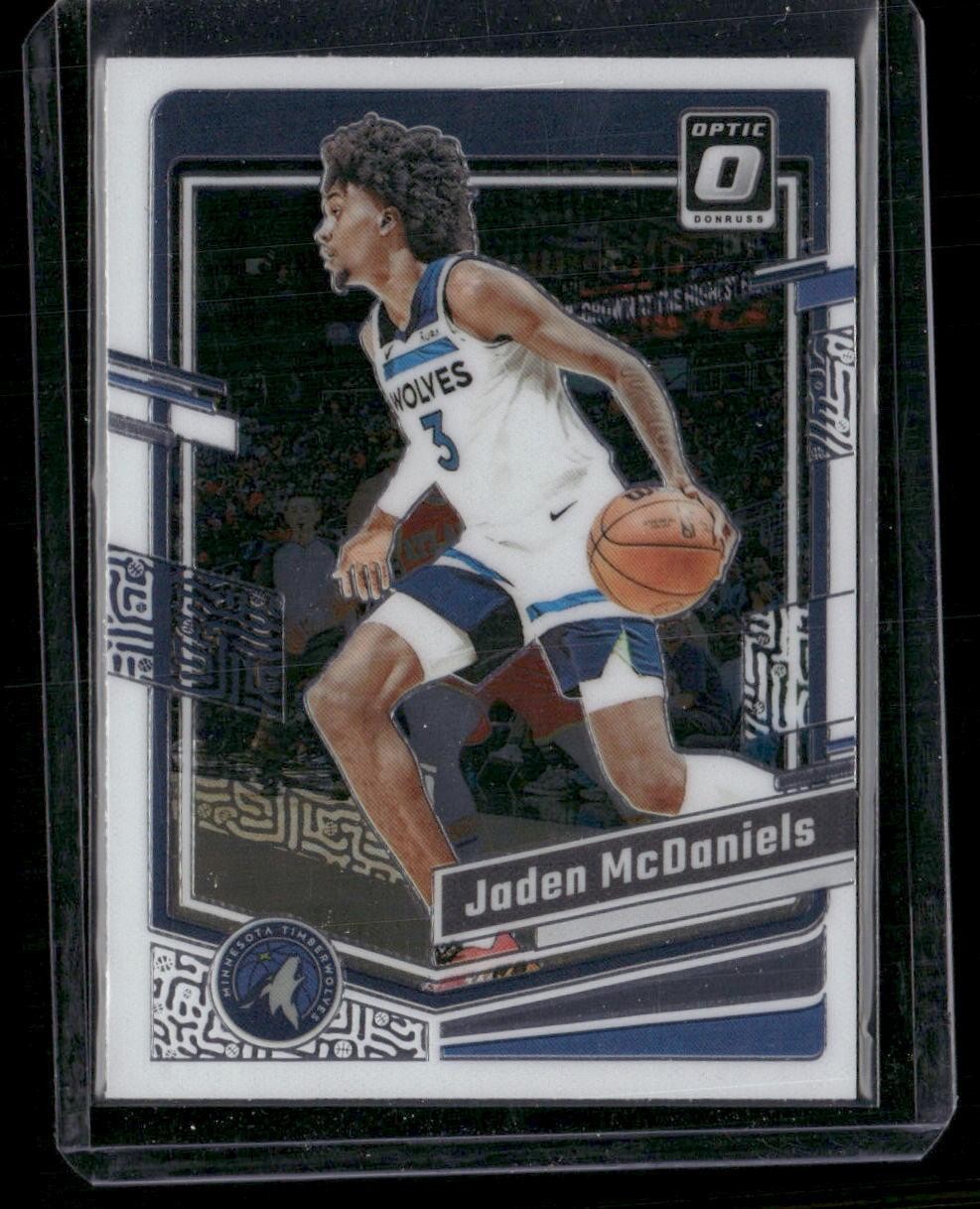 2023-24 Donruss Optic #118 Jaden McDaniels