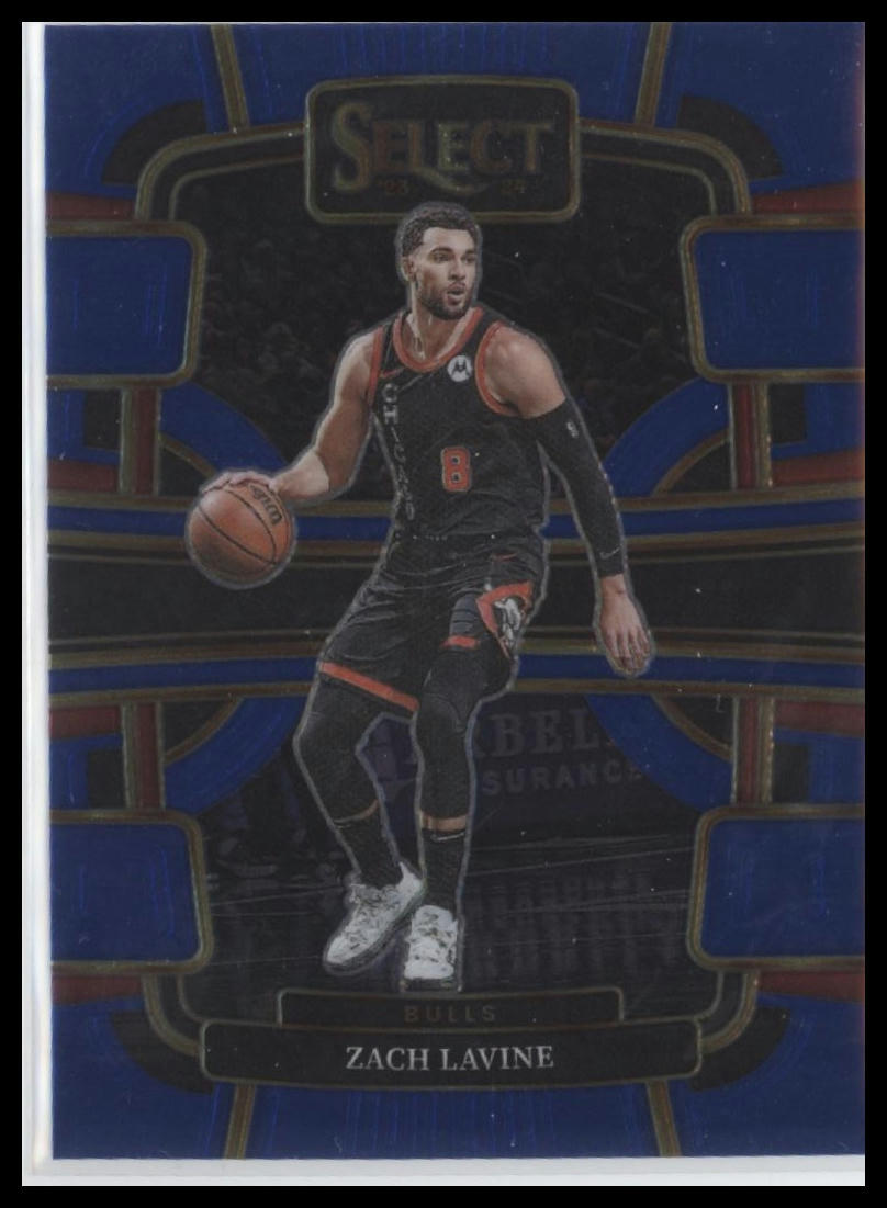 2023-24 Panini Select #16 Zach LaVine Blue (Retail Base)