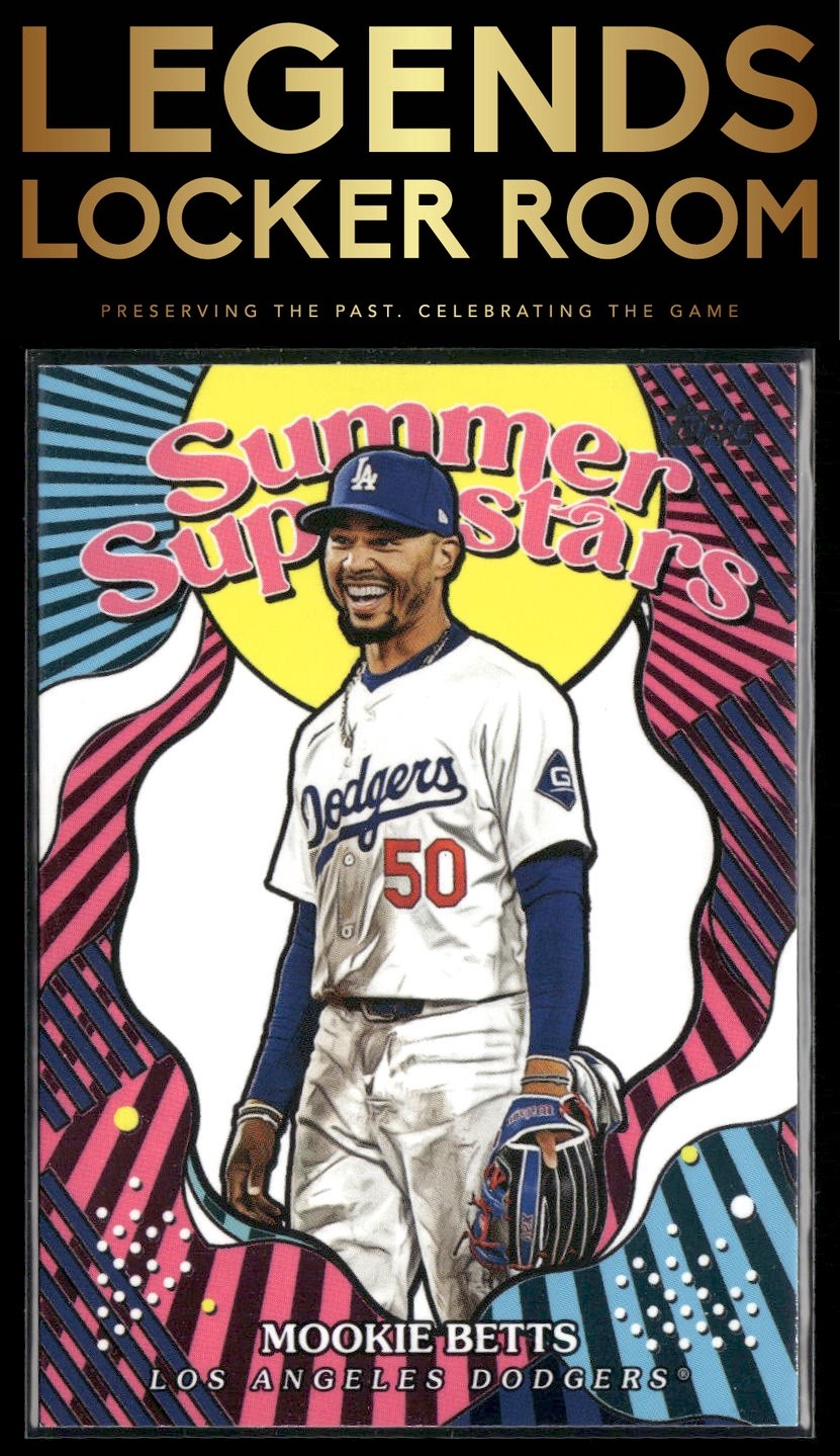 2025 Topps #SS-20 Mookie Betts Summer Superstars