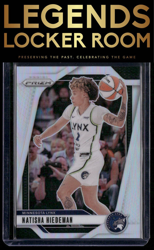 2024 Panini Prizm WNBA #18 Natisha Hiedeman Silver Prizms