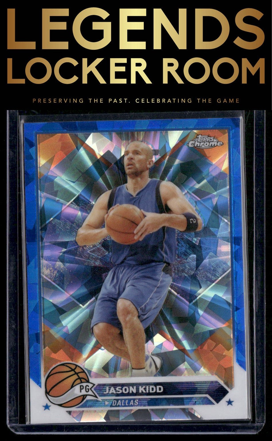 2023-24 Topps Chrome Sapphire Edition #77 Jason Kidd