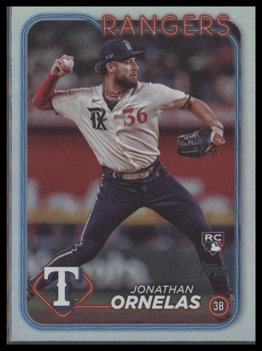 2024 Topps #575 Jonathan Ornelas Silver Foil