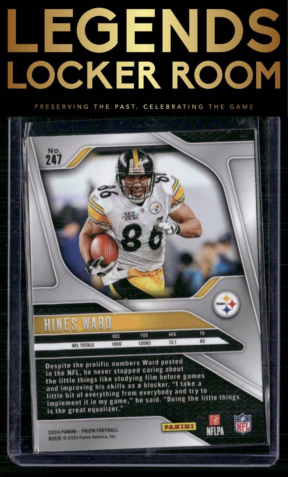 2024 Panini Prizm #247 Hines Ward