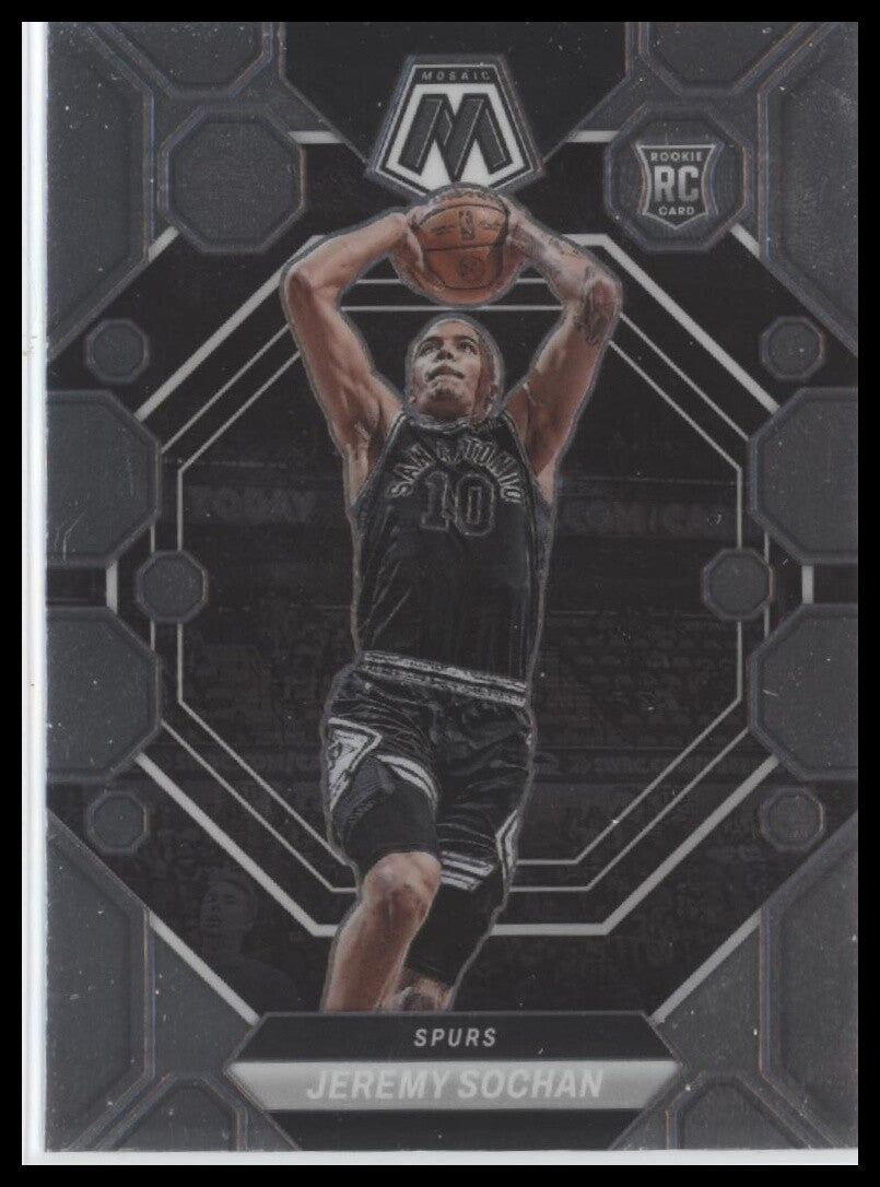 2022-23 Panini Mosaic #226 Jeremy Sochan