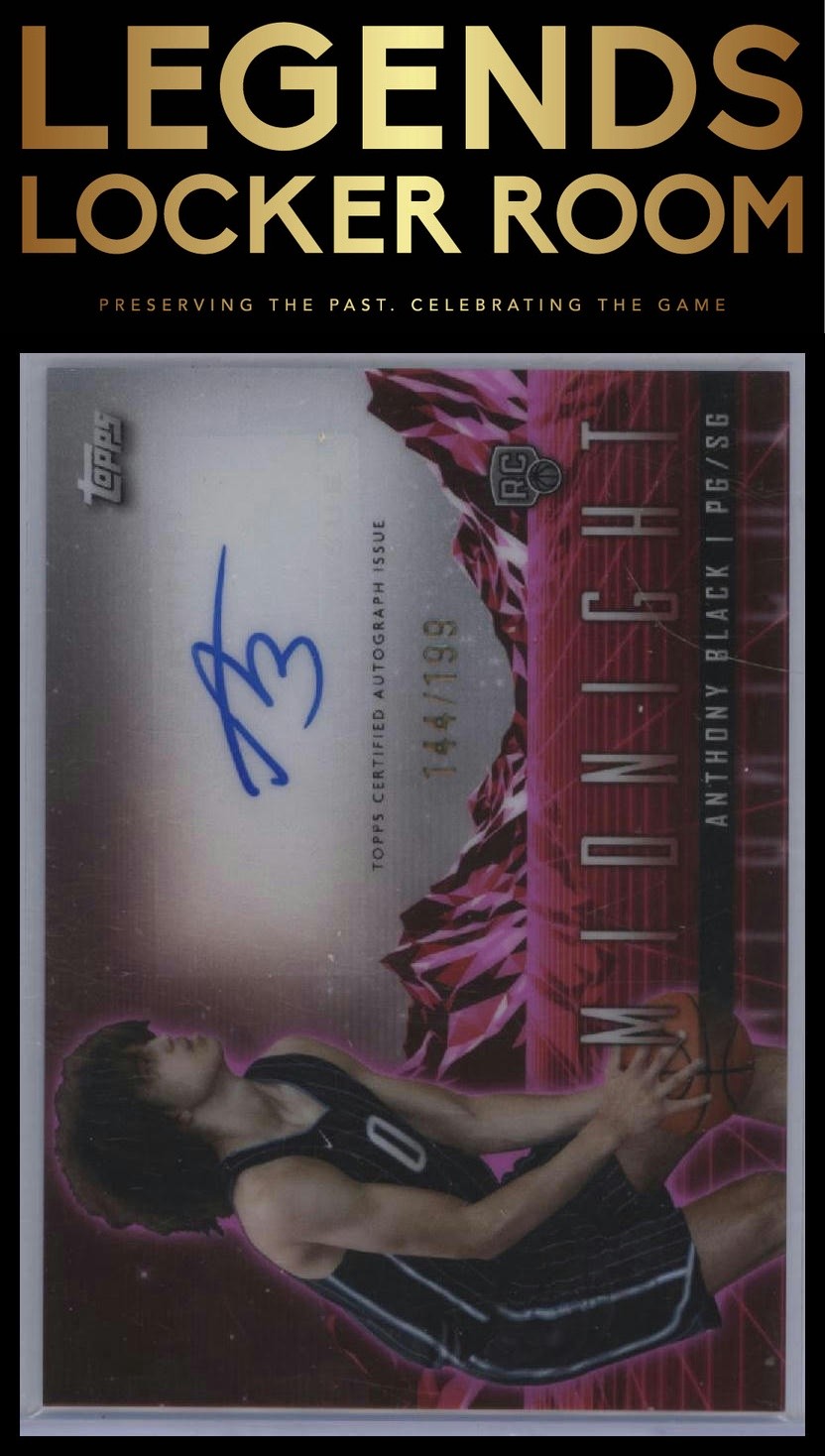2023-24 Topps Midnight Anthony Black Rookie Horizon Signatures Twilight /199